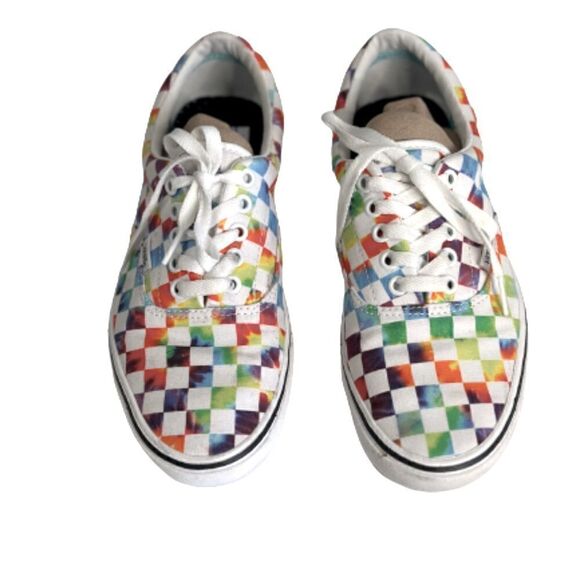 VANS Comfycush Era Tie Dye Checker
Women's Checkerboard Multi Color. Size 6.5 - Picture 1 of 5